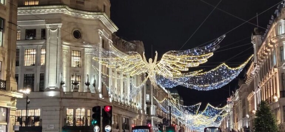 London Christmas Lights and Cab Tour-8