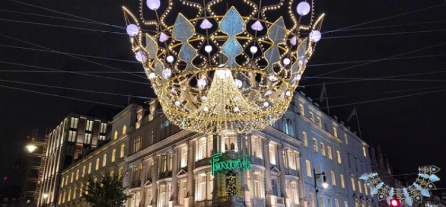 London Christmas Lights and Cab Tour-6