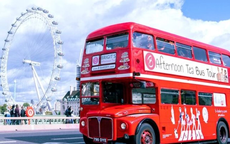 London Vintage Bus Afternoon Tea Experience