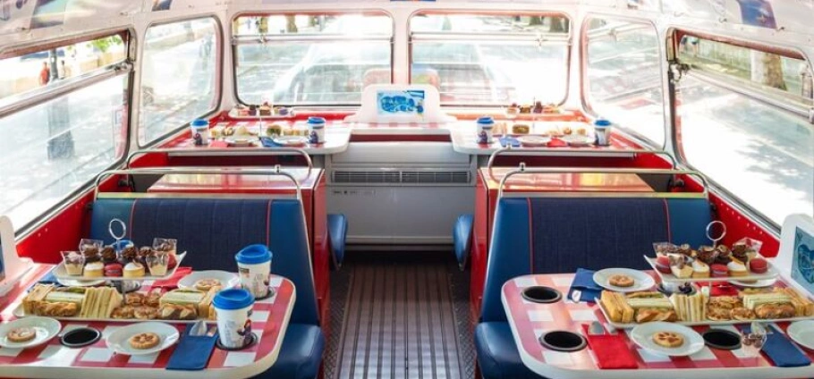 London Paddington Afternoon Tea Bus Tour-2