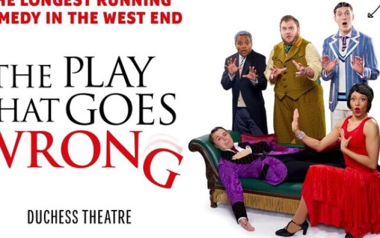 London Admission Ticket to The Play That Goes Wrong