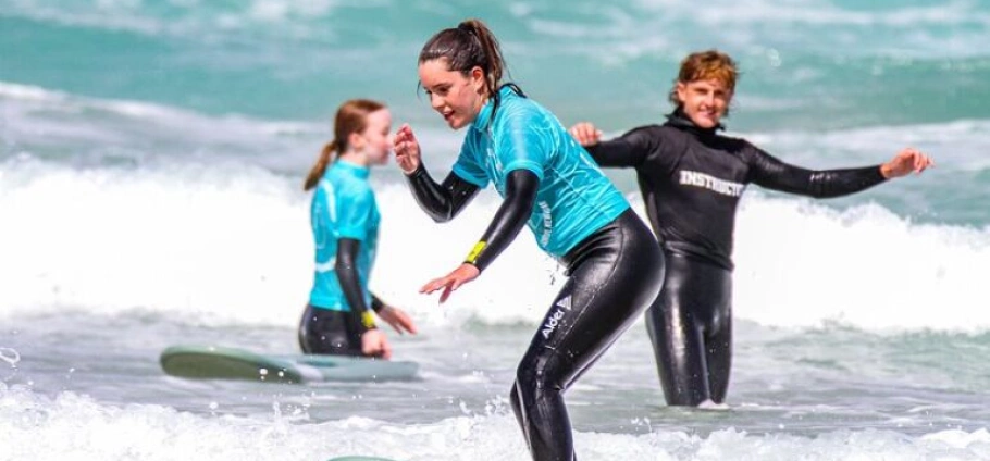 Newquay Surfing Lessons and Wave Riding-1