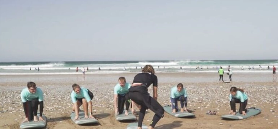 Newquay Surfing Lessons and Wave Riding-4