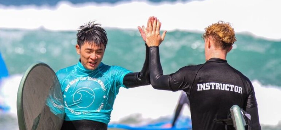 Newquay Surfing Lessons and Wave Riding-8
