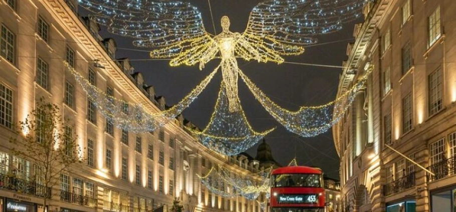 London Cozy Christmas Lights Rickshaw Tour-1