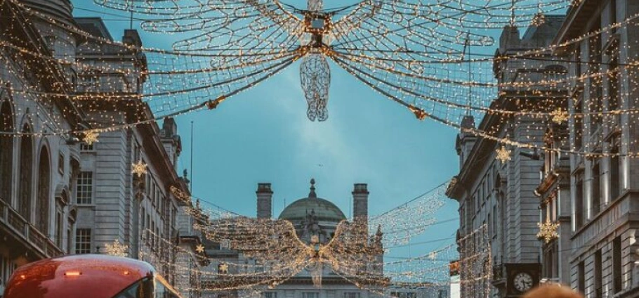 London Cozy Christmas Lights Rickshaw Tour-9