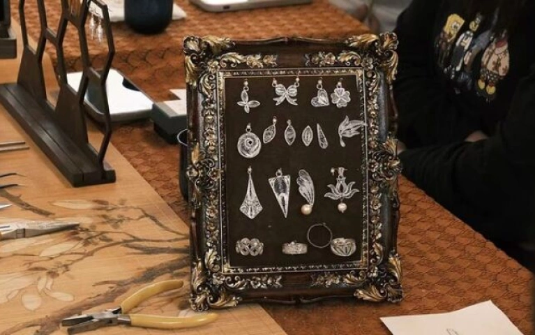 London Filigree Inlay Jewellery Making Workshop