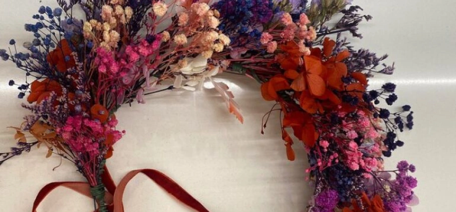 London Flower Crown Creation Workshop-2