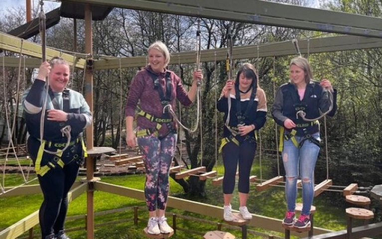 North Devon SkyTrail High Ropes Adventure
