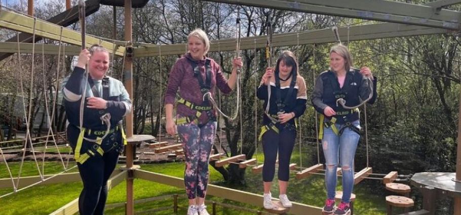 North Devon SkyTrail High Ropes Adventure-1