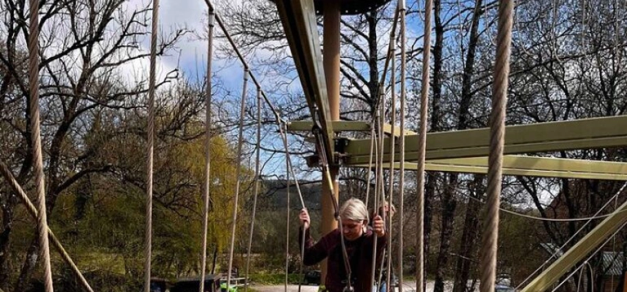 North Devon SkyTrail High Ropes Adventure-3