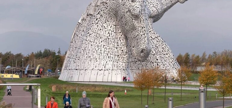 Falkirk Kelpies and Wheel Tour Experience-7