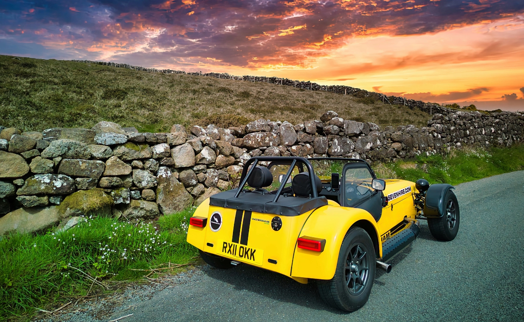 North Wales Full Day Hire Of Caterham Seven Experience Days Vouchers