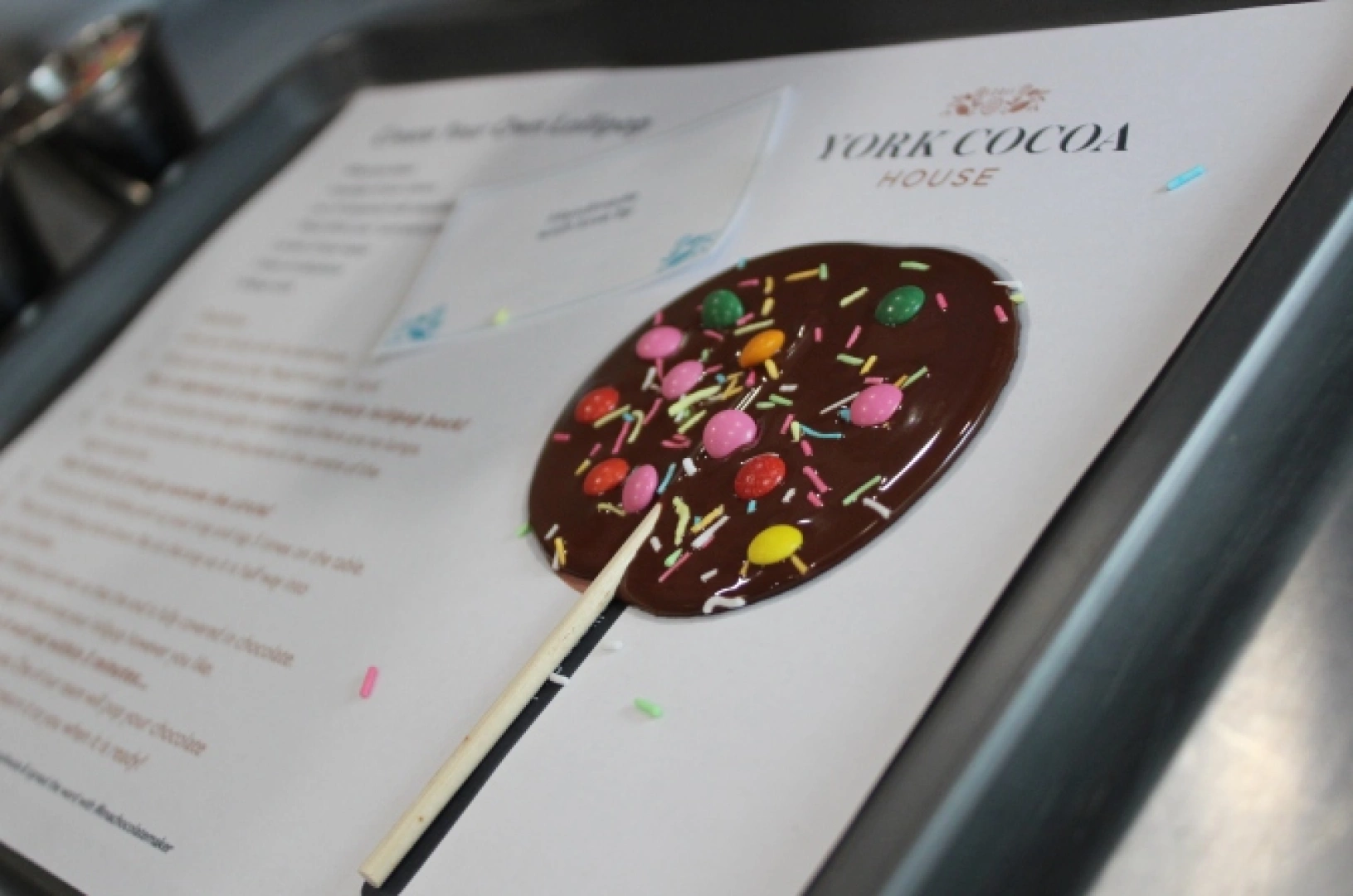 York 30 Minute Chocolate Lollipop Making Experience Days Vouchers