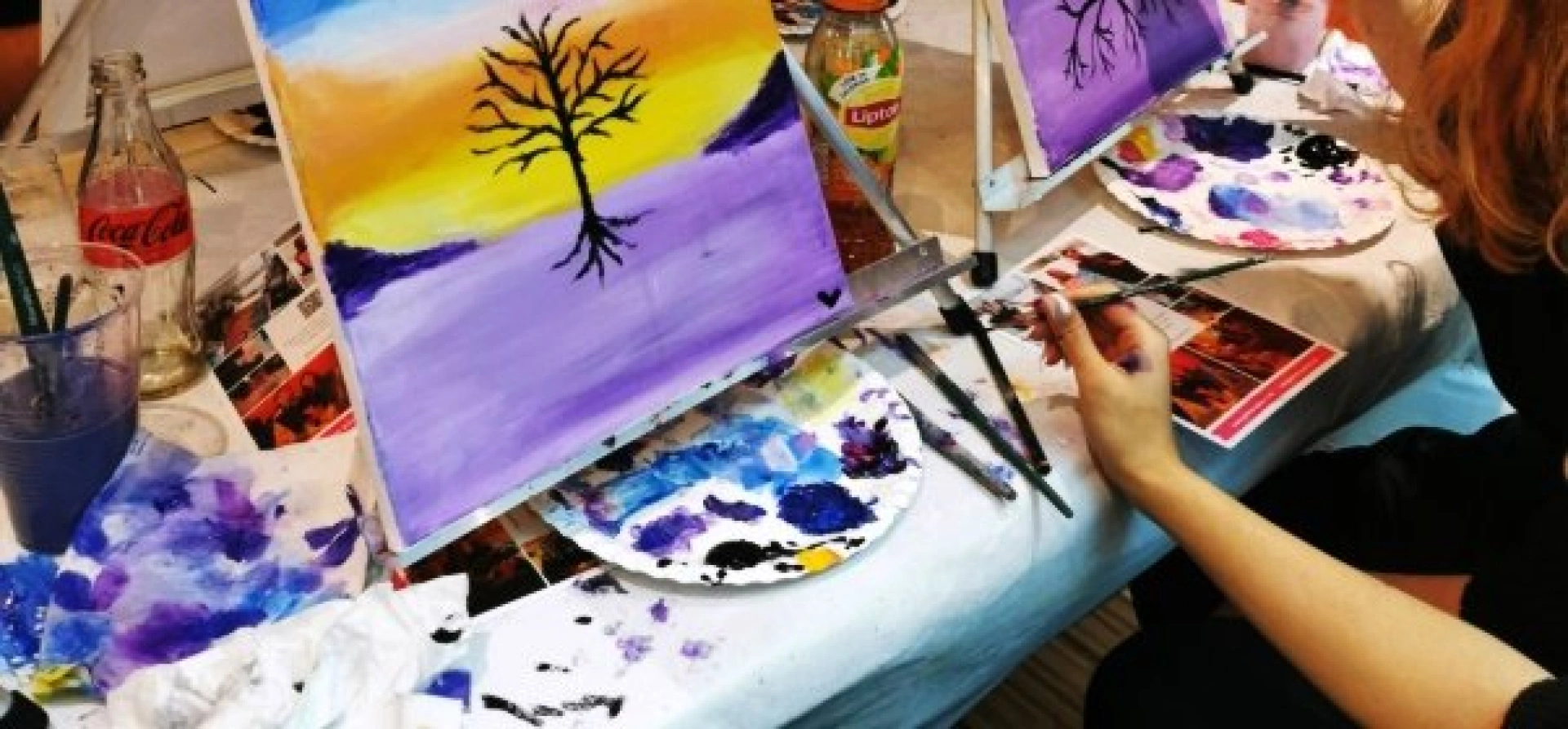 Paint and Sip Art Class in Birmingham Gift Vouchers £30 for 1