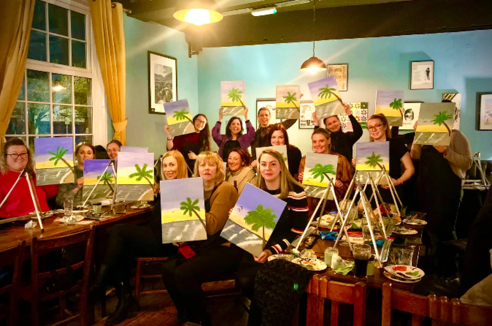 Manchester Paint And Sip Evening Experience Days Vouchers Experience Days