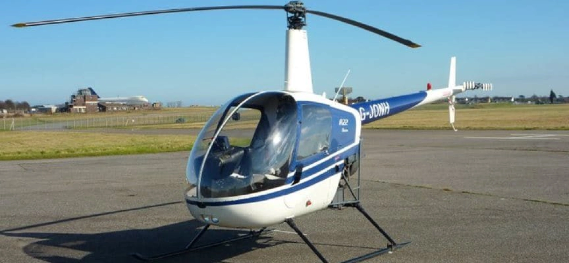 Kent 20-Minute R22 Intro Helicopter Flying Lesson Gift Vouchers - Main Image